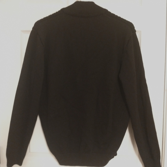 BOSS Hugo Boss Zip Front Wool Cardigan Sweater - Picture 4 of 7